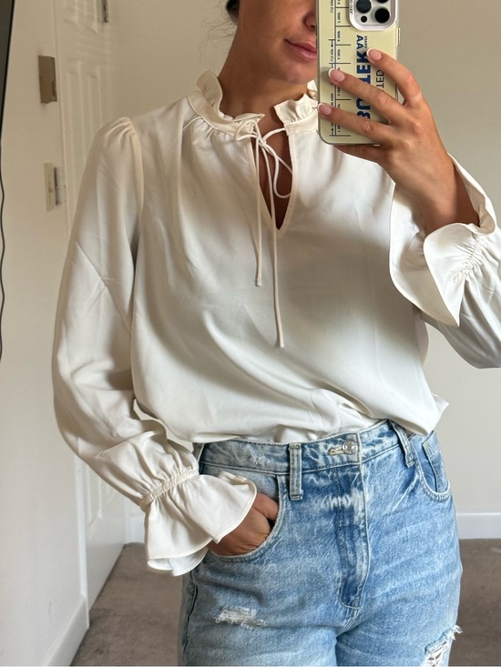 J. Crew Tops - Jcrew silky prairie girl blouse size small